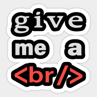 Programming Sticker